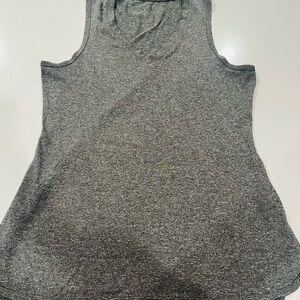 Women's Dark Gray Sleeveless Tank Top